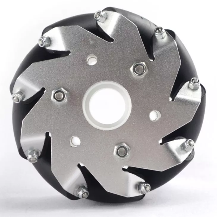 Mecanum Wheel Basic Left 4 inches Aluminum – 14162L