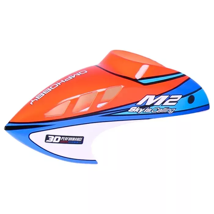 OMPHOBBY M2 V3 PRO Canopy Set - Cosmic Orange