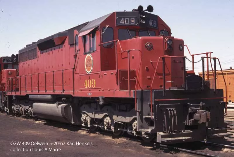 PREORDER Bowser HO 25645 Executive Line EMD SD40 Diesel Locomotive, Chicago Great Western As built #404 | 215.96